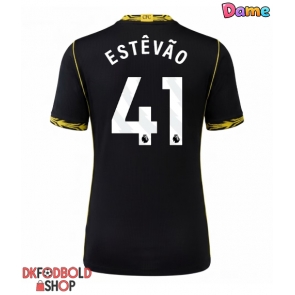 Chelsea Estevao Willian #41 Udebanetrøje Dame 2026-27 Kort ærmer Chelsea Estevao Willian #41 Udebanetrøje Dame 2026-27 Kort ærmer